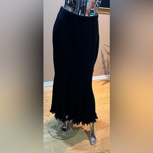 Chic Black A-Line Women's Skirt